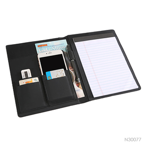 Multi-functional Interior Fashion Design <strong>Notebook</strong> Fabric Portfolio with <strong>Notepad</strong> <strong>A4</strong> Clipboard <strong>Folder</strong> <strong>Conference</strong> - Product Image 4