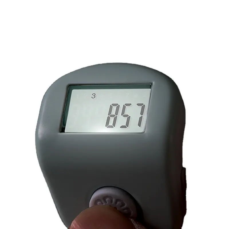 멀티 컬러 고품질 HD 손가락 LCD 화면 디스플레이 전자 디지털 골프 손가락 핸드 헬드 링 카운터를 계산