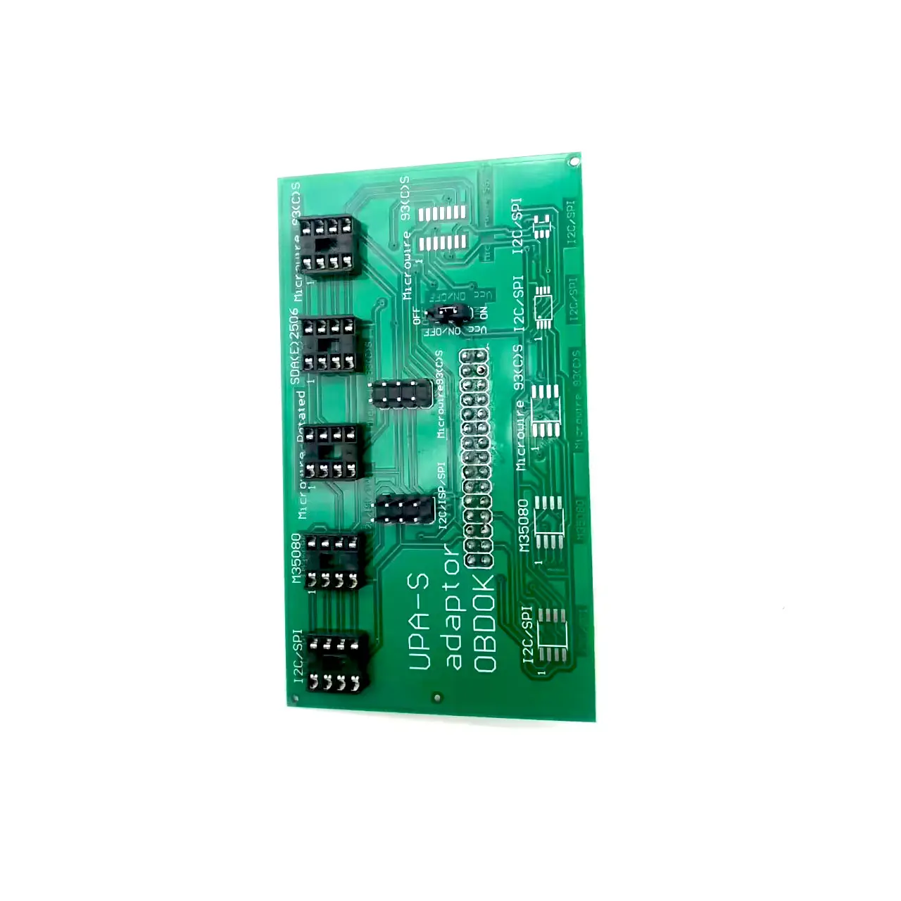 อะแดปเตอร์สําหรับ UPA-USB โปรแกรมเมอร์ V1.3 NEC ซ็อกเก็ต I2C Microwire สําหรับ Eeprom SPI M35080 ทํางานร่วมกับ UUSP Uupa-s