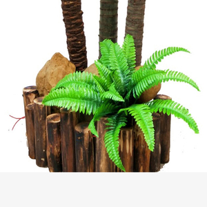 Ucuz küçük yapay Palmas De Plastico plastik palmiye ağacı için satış - Product Image 4