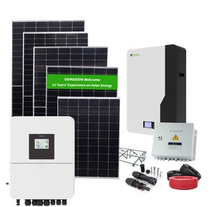 家庭用DIY混合太阳能套件3KW 3KVA屋顶电力和可持续生活地面太阳能解决方案 - Product Image 4