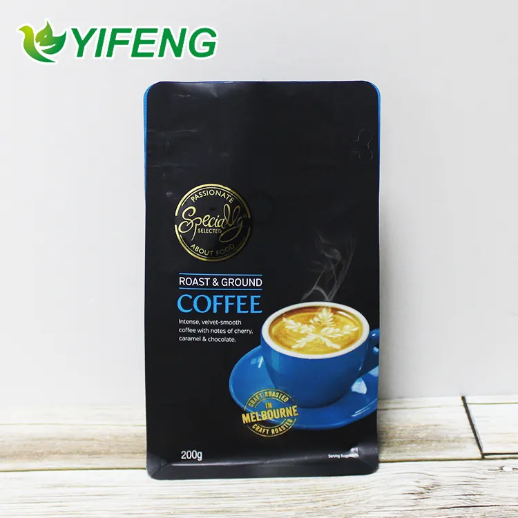 Vana ve pencere Zip ile özel baskılı geri dönüşüm türkiye Ziplockcoffee 3plus1 anında düz alt 5 Lb Bio kahve çantası