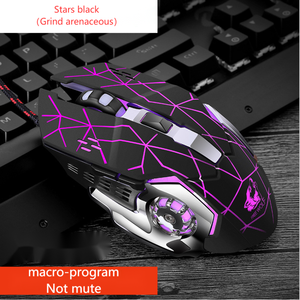 V5 USB Wired Gaming Mouse 4000 DPI LED Optical Mouse Macro Program Mouse for <strong>Mechanical</strong> <strong>Keyboard</strong> PC Gaming Accessories - Product Image 5