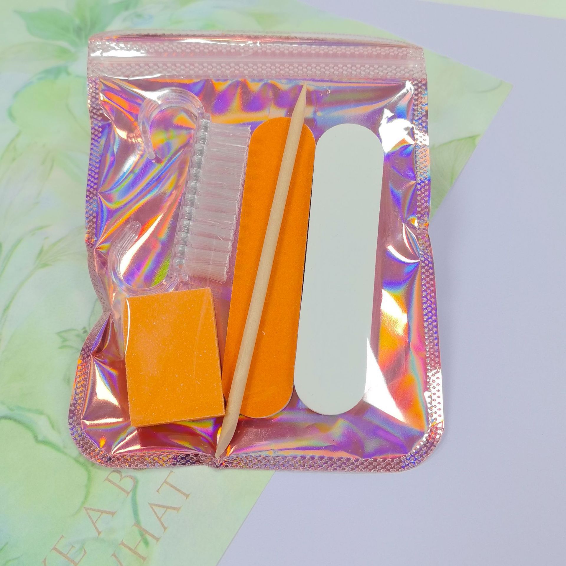 #8 5 piezas Naranja