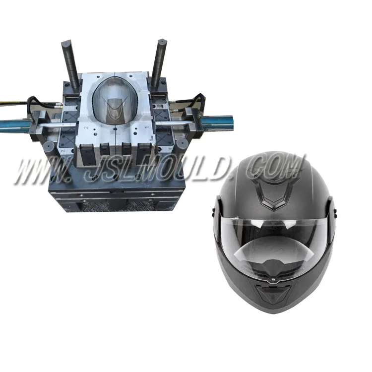 Taizhou fabrication professionnelle moule de casque de moto par injection