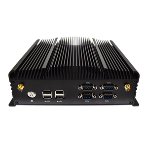 Fodenn Intel Tiger lake-U X86 computadora integrada OEM/ODM Windows Linux compatible con 5G WiFi HMI GPIO 4com CAN montaje en pared PC industrial - Product Image 2