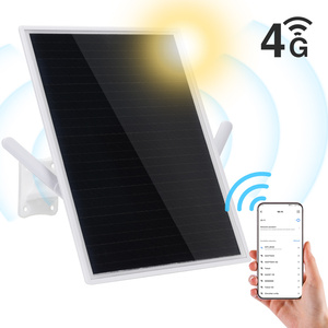 30w15w เชื่อมต่อหลายอุปกรณ์24/7ทำงานแผงโซลาร์ซิมการ์ด Wi-Fi 4G LTE เราเตอร์ไร้สายสำหรับกล้องวงจรปิดกลางแจ้ง