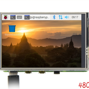 Günstige 3,5-Zoll-Display Raspberry Pi Touchscreen-Display 480 x320TFT 3,5 "LCD-Modul Raspberry PI 5 B4B3B 3B 2B Development Board