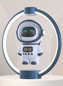Nuovo orologio sveglia inserto scheda di memoria collegare l'altoparlante del computer regalo levitazione magnetica astronauta intelligente AI sound - Product Image 4