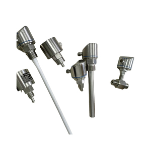 CE certificato 0-60C uscita analogica 4-20mA interruttore di flusso di acqua digitale in acciaio inox flusso termico componenti elettronici - Product Image 5