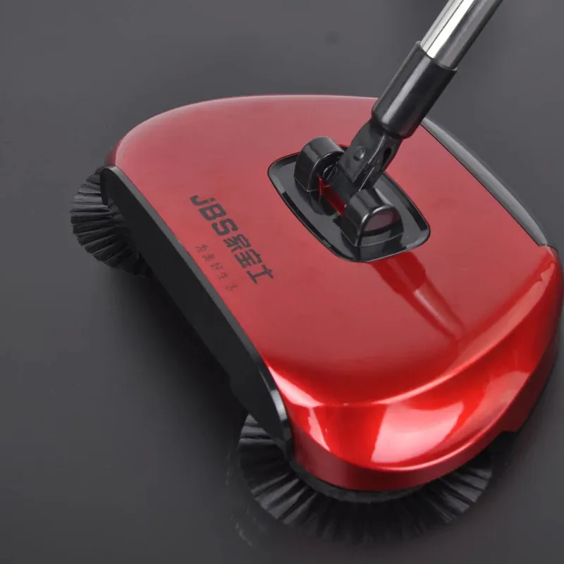 ZQ63 scopa spazzatrice a mano rotante pulizia del pavimento duro Mop detergente automatico per spazzole 360 famiglia No Elect Mop per la pulizia della polvere del pavimento