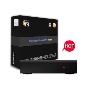 H7 PRO Nuevo diseño de alta definición Android Receptor de TV por satélite WIFI Puerto Ethernet Decodificador Set Top Box Dirac Somali Set - Product Image 1