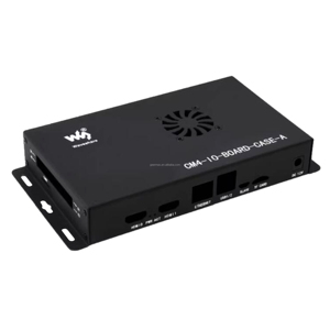 Scatola di metallo Waveshare per Raspberry Pi Compute modulo 4 IO Board con ventola di raffreddamento CM4-IO-BOARD-CASE-A - Product Image 4
