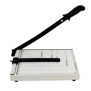 Shujun SJ-PTA4 1 adet A4 kağıt kesici ve Metal taban istifleme kesici manuel kağıt kesici ofis için uygun, ev veya okul - Product Image 1