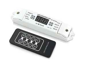 BC-201 мини программируемый пиксельный контроллер света-RGB контроллер для светодиодного пикселя с радиочастотным пультом дистанционного управления - Product Image 1