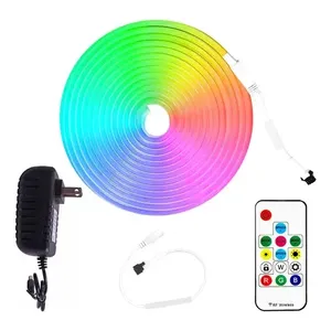 5 Mts IP65 Remote Pixel Flex Control RGB Neon Rayo <strong>LED</strong> Strip Tira <strong>Led</strong> Remote Control <strong>LED</strong> Strips - Product Image 3