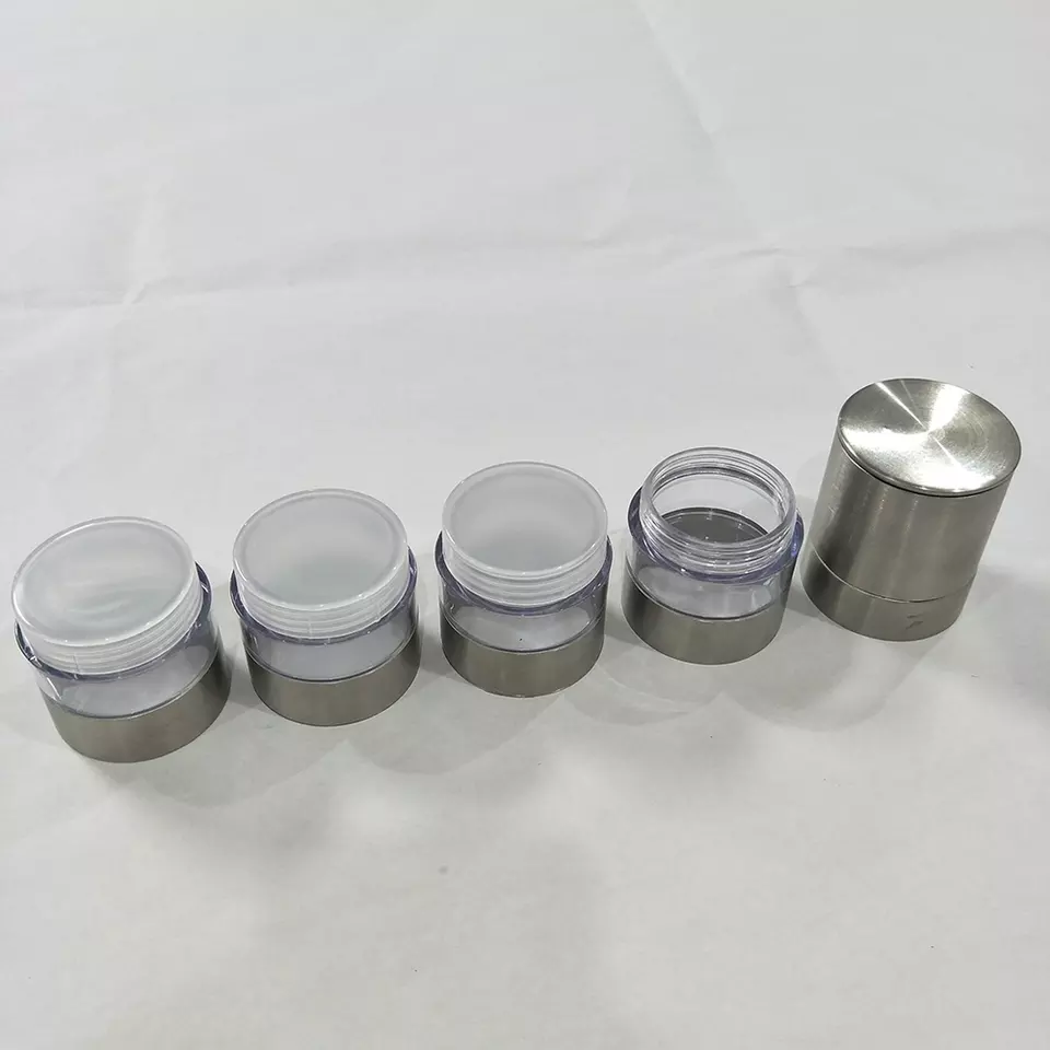 Amazon hot sale Stainless Steel Manual Salt & Pepper Mill Spice Grinder 4 In1