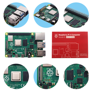Schneller Versand für Raspberry Pi 4B komplette Kits mit Netzteil (ohne Raspberry Pi 4GB)