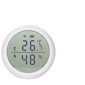 Manufacturer WiFi <strong>Temperature</strong> and <strong>Humidity</strong> <strong>Sensor</strong> Controller Meter LCD Display <strong>Temperature</strong> <strong>Humidity</strong> Meter Work with Alexa - Product Image 1