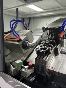 Smart <strong>CNC</strong> Turning <strong>Machine</strong> 5.5KW Spindle Servo Motor <strong>C</strong> <strong>Axis</strong> Dual-spindle Slant Bed <strong>CNC</strong> <strong>Lathe</strong> <strong>Machine</strong> - Product Image 5