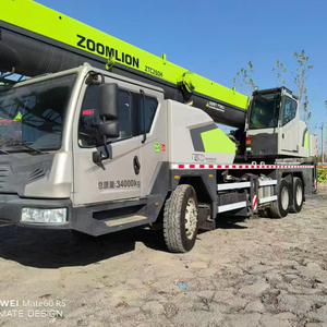 Digunakan 25 Ton Zoomlion QY25v5 Mobile Truck <span class=keywords><strong>Crane</strong></span> ZTC250V ZTC250 ZTC250A-1 mesin pompa komponen buatan Cina - Product Image 1
