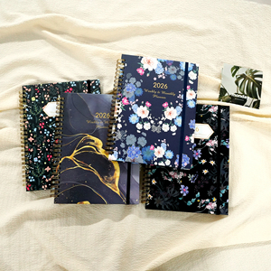 Bán Buôn Tùy Chỉnh In Ấn Kế Hoạch A5 Bìa Cứng Xoắn Ốc Kế Hoạch 2026 Hàng Tuần Hàng Ngày Handmade Planners Máy Tính Xách Tay - Product Image 2