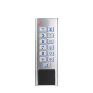 Metall tastatur Ip68 Wasserdichte Tür kontroll systeme Em ID-Karte Tastatur leser Standalone-Tür Rfid-Zugangs kontrolle - Product Image 5
