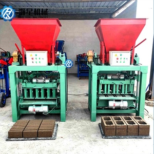 QT4-35B Brick <strong>Block</strong> <strong>Making</strong> <strong>Machine</strong> With Hopper <strong>Automatic</strong> Cement Hollow Brick <strong>Making</strong> <strong>Machine</strong> One for Multiple Use - Product Image 2