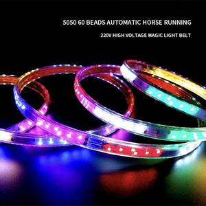 IP67 Outdoor <strong>LED</strong> Strip Light 220V RGB 60LEDs 5050 High Voltage PVC Cover USB Connectivity Cuttable Flexible <strong>LED</strong> Rope - Product Image 3
