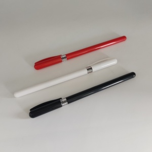 定制标志拉出式信息旗帜横幅圆珠笔促销广告工具，带触摸触控笔0.5毫米塑料书写宽度