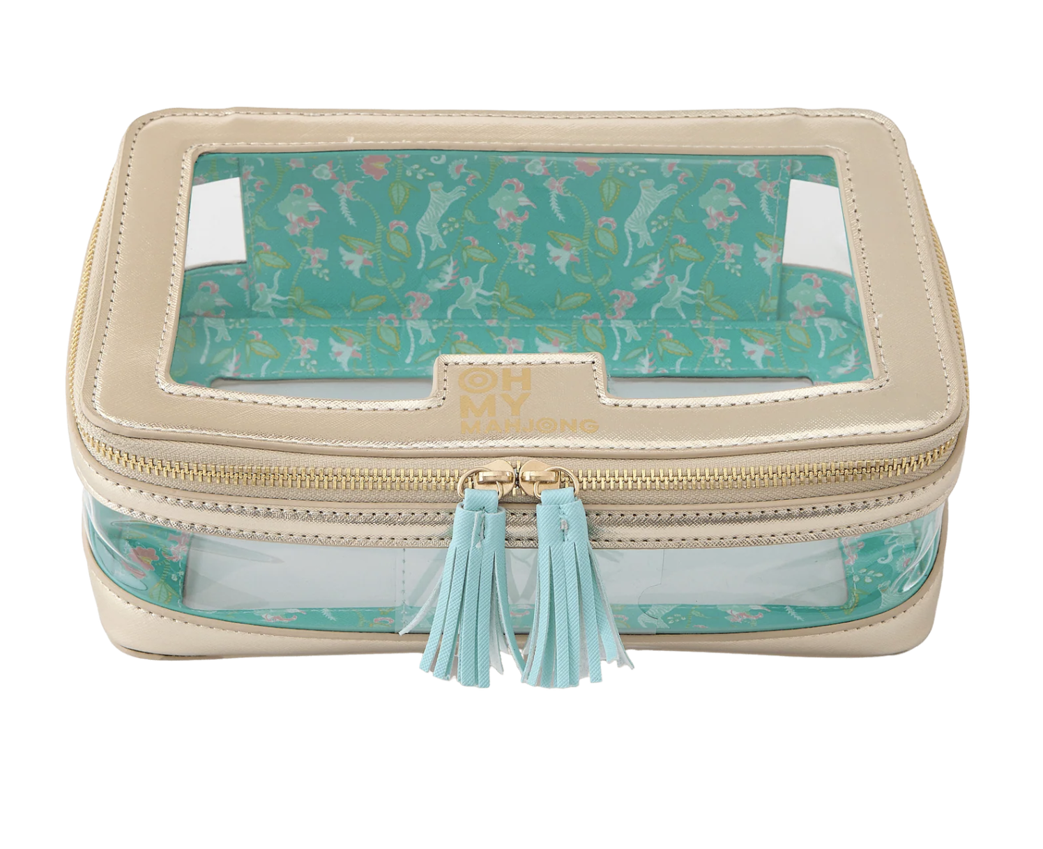 sky blue bag