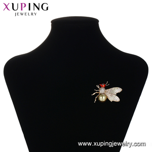 Brooches-453 xuping <strong>New</strong> Wholesale Lovely Bee Brooches for Women 2020