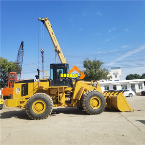 Колесный погрузчик Caterpillar 966 г в Шанхае Подержанный для фронтального погрузчика CAT 966G с 5-тонной номинальной нагрузкой и несколькими функциями