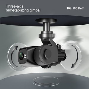 RG106 PRO profesyonel HD kamera engel kaçınma ile 3 eksenli Gimbal Drone fırçasız Motor RC dört pervaneli helikopter - Product Image 4