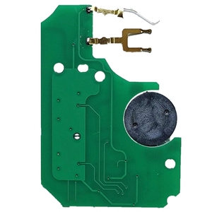 Renault Megane 2 Scenic için A2AUTOKEYS kart II 3 düğmeler 433Mhz Chip çip acil akıllı uzaktan araba anahtarı - Product Image 6
