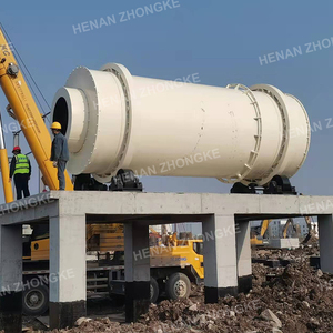 Điện đất sét quay lò sấy-Tùy chỉnh thiết kế máy sấy quay cho trái cây cọ/rơm khô - Product Image 6