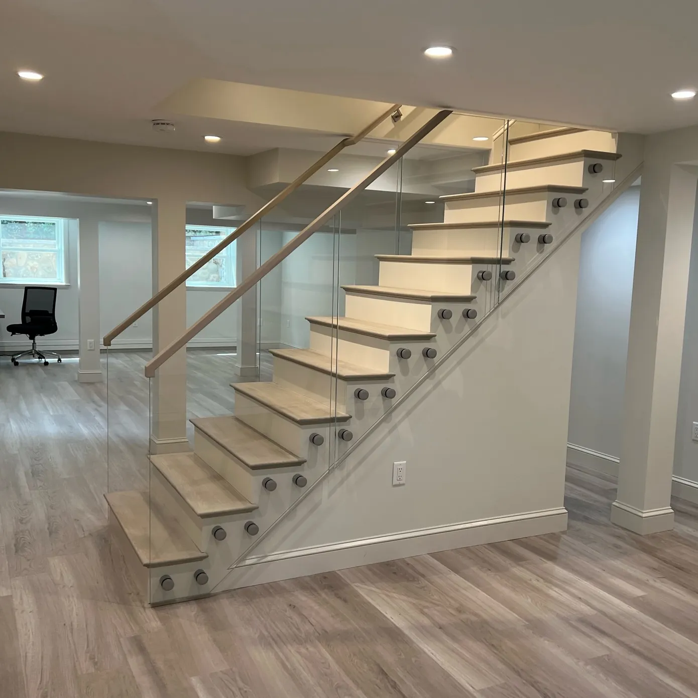 ACE Balustrades-Pasamanos de montaje lateral para escalera, barandilla de cristal para casa, escaleras, interior