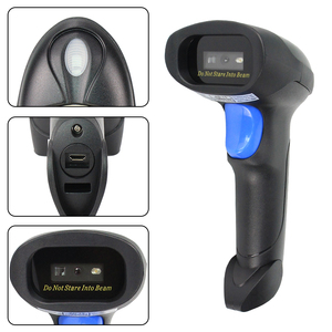 Handheld 1D 2D Laser CCD <strong>Qr</strong> <strong>Code</strong> Supermarket Inventory Reader With Stand Automatic Wired Wireless Portable Barcode Scanner - Product Image 3