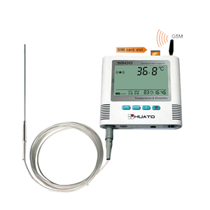 Registrador de datos de alarma Gsm para refrigerador de Hospital, registrador de datos de humedad y temperatura con función de alarma