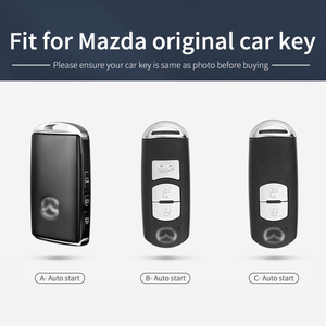 New Car <strong>Keys</strong> Protective Cover <strong>Key</strong> case Full Protective Cover for <strong>Mazda</strong> AXELA 3 AXELA Hatchback MX5 Mk3 for Gifts - Product Image 4