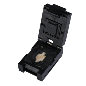 Flip Over with Knob Design Low Ball Loss 24 V BGA Socket <strong>Adapter</strong> 24 64 88 100 Pins Chip Aging Socket 1.0 mm Pitch Socket Header - Product Image 5