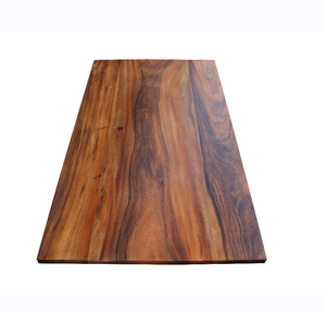 Lüks tezgah doğal ahşap renk masa üstü katı ahşap tahıl geniş büyük kasap kesme tahtası tezgah - Product Image 1