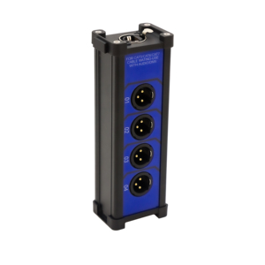 2024 New nhôm Ethernet chuyển đổi DMX RJ45 CAT6 nữ để 4 3 pin XLR nam kết nối cáp âm thanh Adapter tín hiệu Extender hộp - Product Image 6
