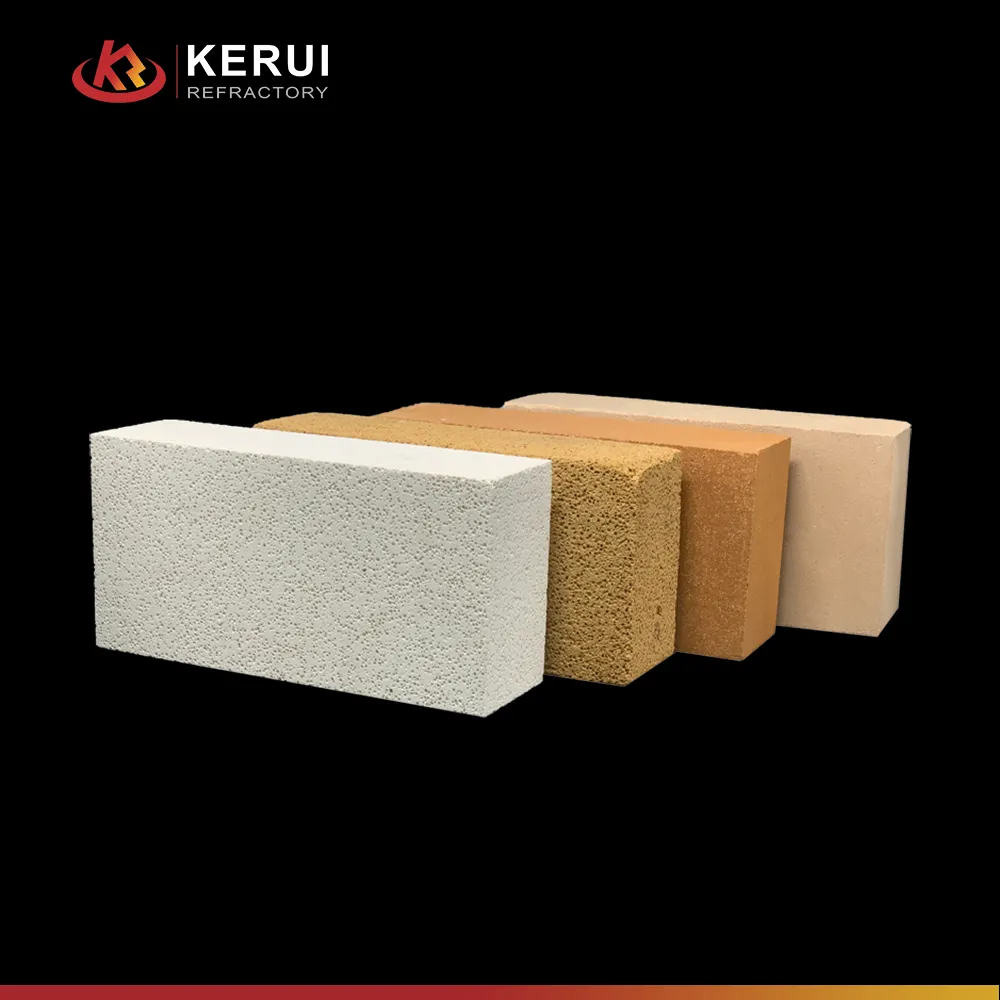 KERUI Light Weight With Good Insulation Properties Fire Clay Insulation Brick Thermal Insulation Of Industrial Equipment