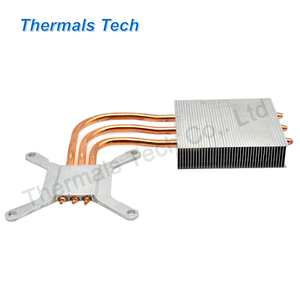 Aluminum Fin Cooling <strong>Heatsink</strong> With Heat Pipe for Computer Desktop CPU - Product Image 6
