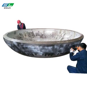 โรงงานราคาขนาดใหญ่ ASME Dished Head ที่กำหนดเองเหล็กคาร์บอนรูปไข่ถังหัว - Product Image 2
