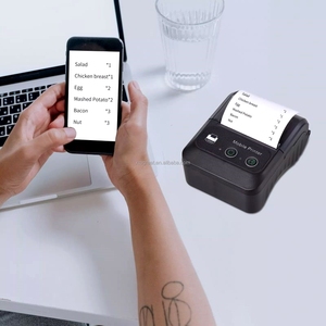 High Speed and Good Printing Quality Mini Portable Barcode <strong>QR</strong> Code Blue Tooth Thermal <strong>Printer</strong> - Product Image 5