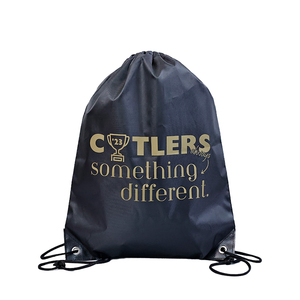 High Quality Cheap Custom Logo Bags 210d Polyester Draw <strong>String</strong> Sports Backpack Promotional Custom Polyester Drawstring Bags - Product Image 4