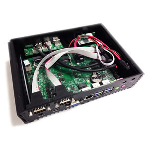 US Stock Industrial Fanless Mini PC, I7 11th Gen (4.7GHz), 16GB DDR4/512GB NVMe, 4K UHD Dual <strong>Display</strong>, 2xRS232 COM - Product Image 6