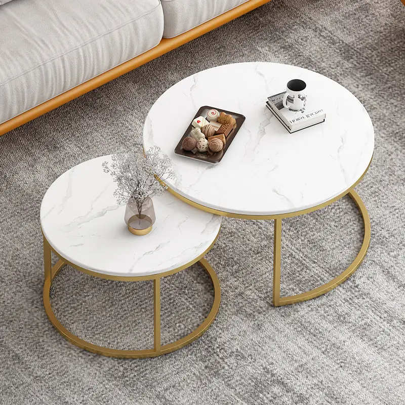Tavolo mobili per Hotel ufficio casa tè tavolino scrivania disegni piccola pietra di marmo mobili soggiorno moderno